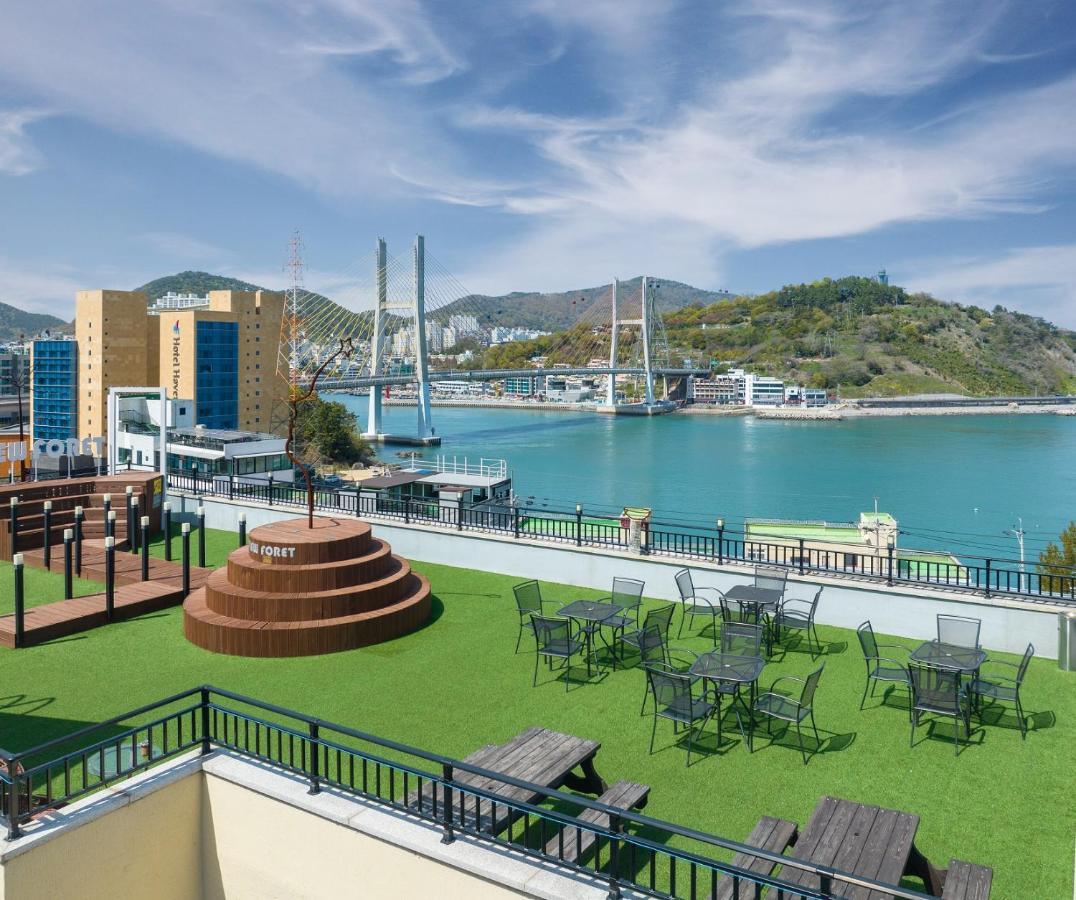 Yeosu View Foret Pension Exterior foto